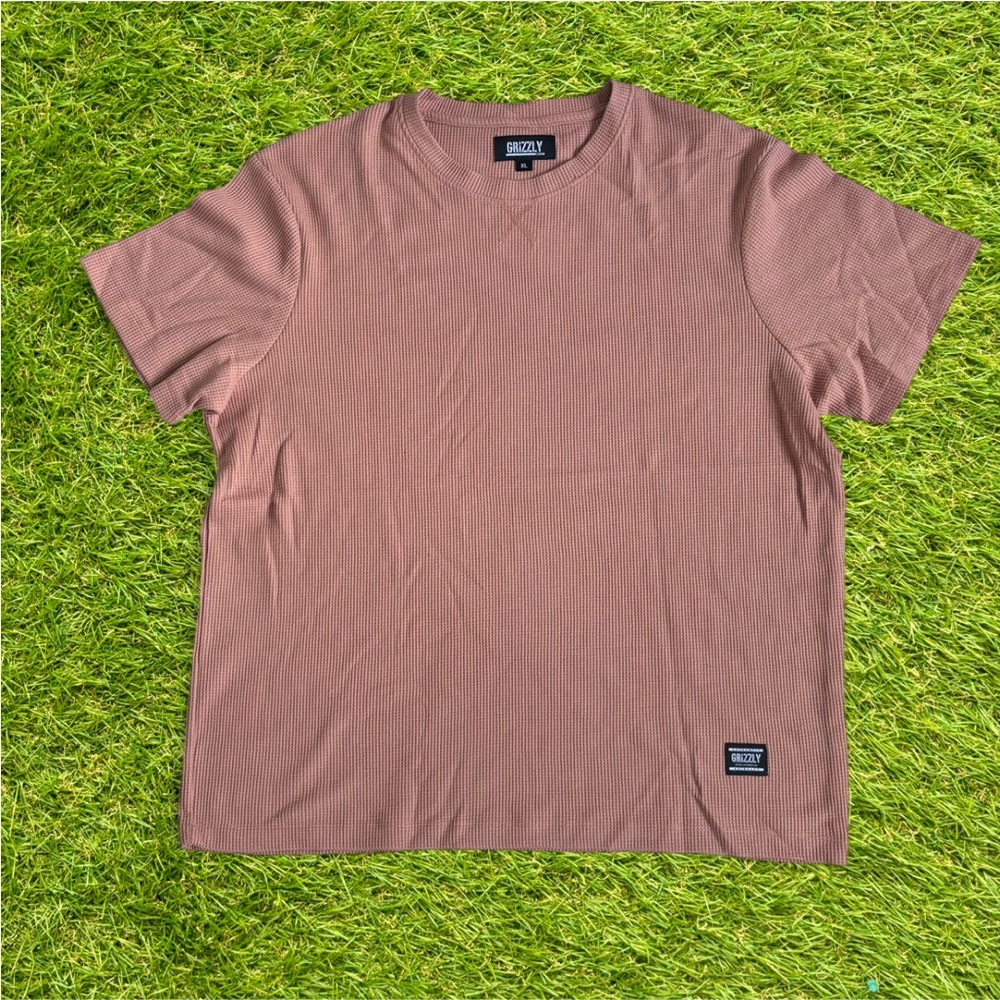 Grizzly waffle knit tee